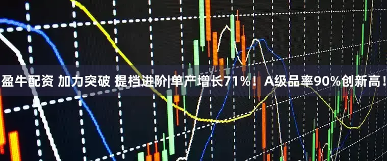 盈牛配资 加力突破 提档进阶|单产增长71%！A级品率90%创新高！